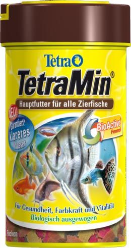 TetraMin 100 мл ТетраМин Корм для здоровой жизни всех видов тропических рыб 